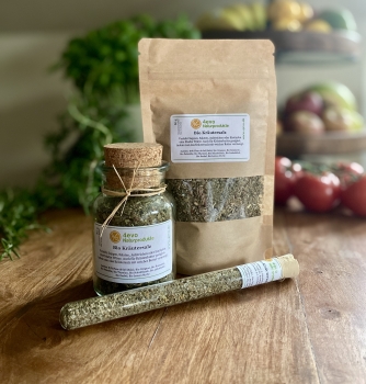 Bio Kräutersalz (80 g im Korkenglas)